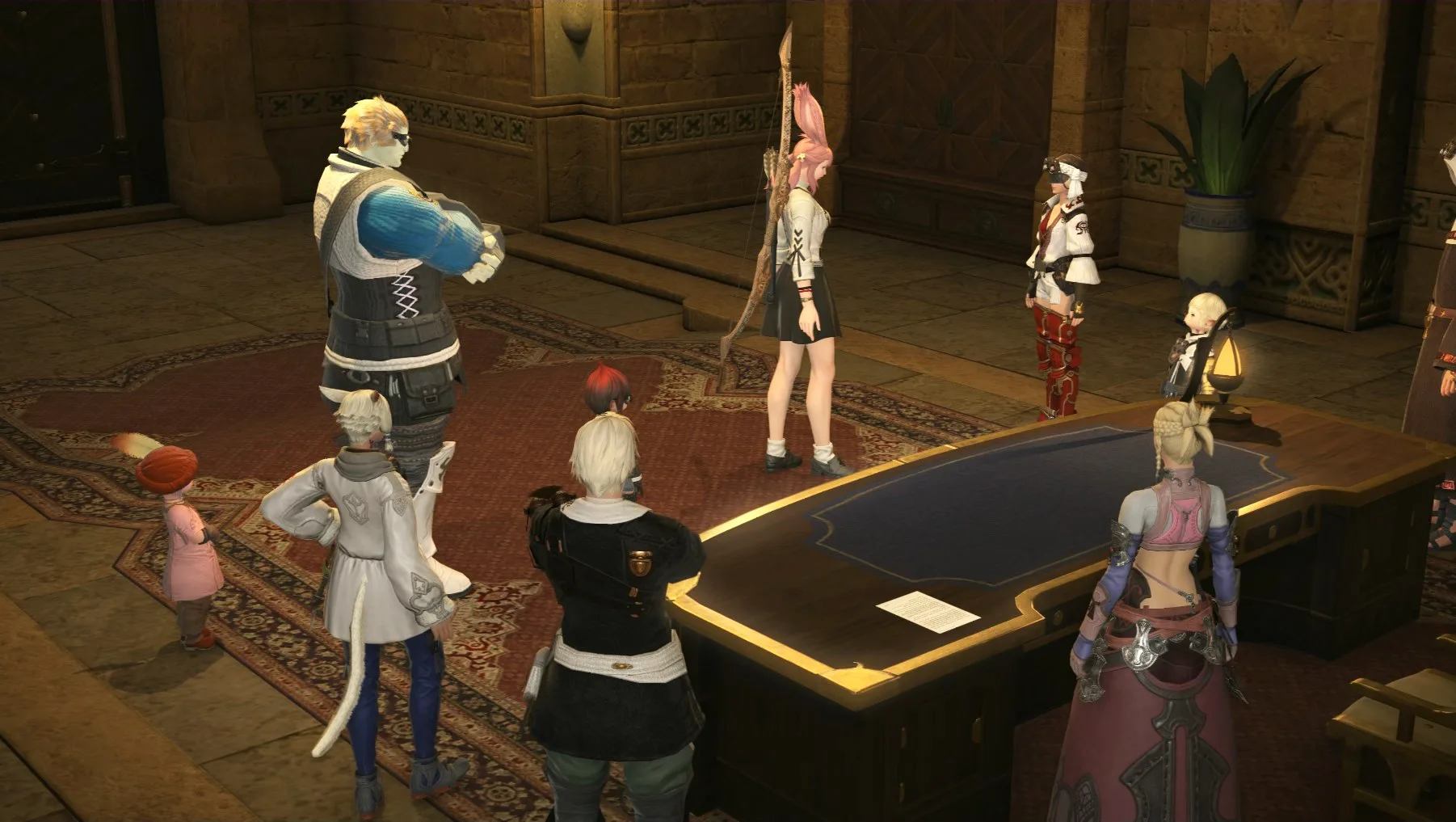 FFXIV ARR MSQ #42 Sylph-management